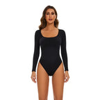 Big U Neck Shapewear Bodysuit Slimming Fit