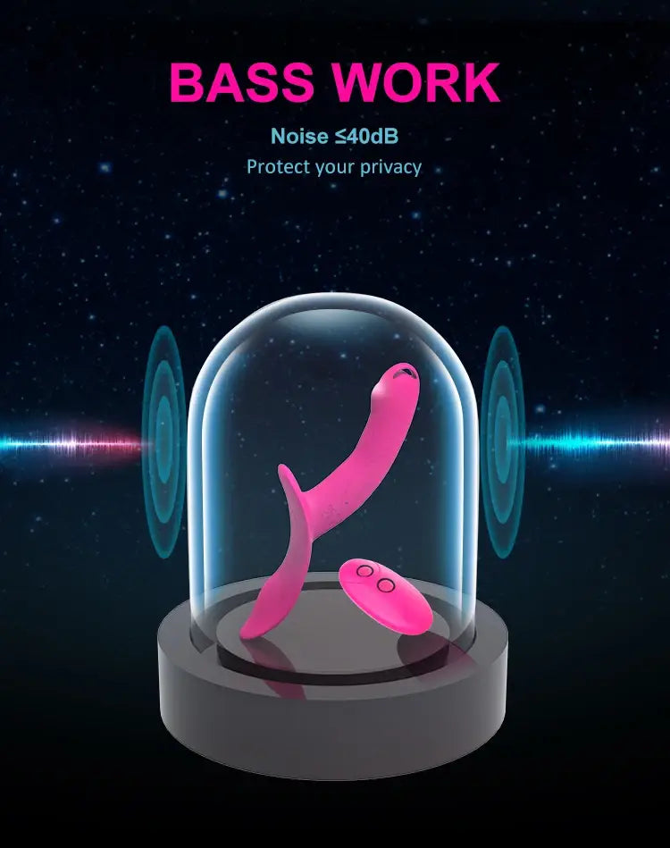 7 Speeds Wearable Double Vibrators For Women Lesbian Couples USB Rechargeable Strapless Strap on Dildo Female Adults