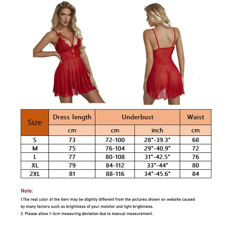 Women’s Sexy Lace Nightdress