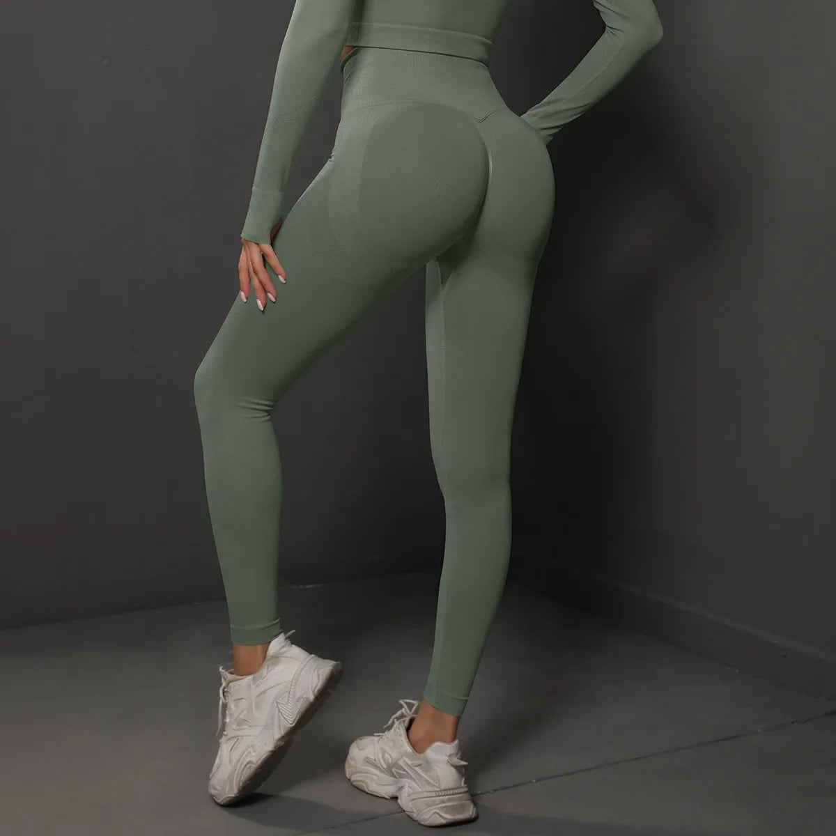 High Waist Seamless Yoga Leggings Various Colors