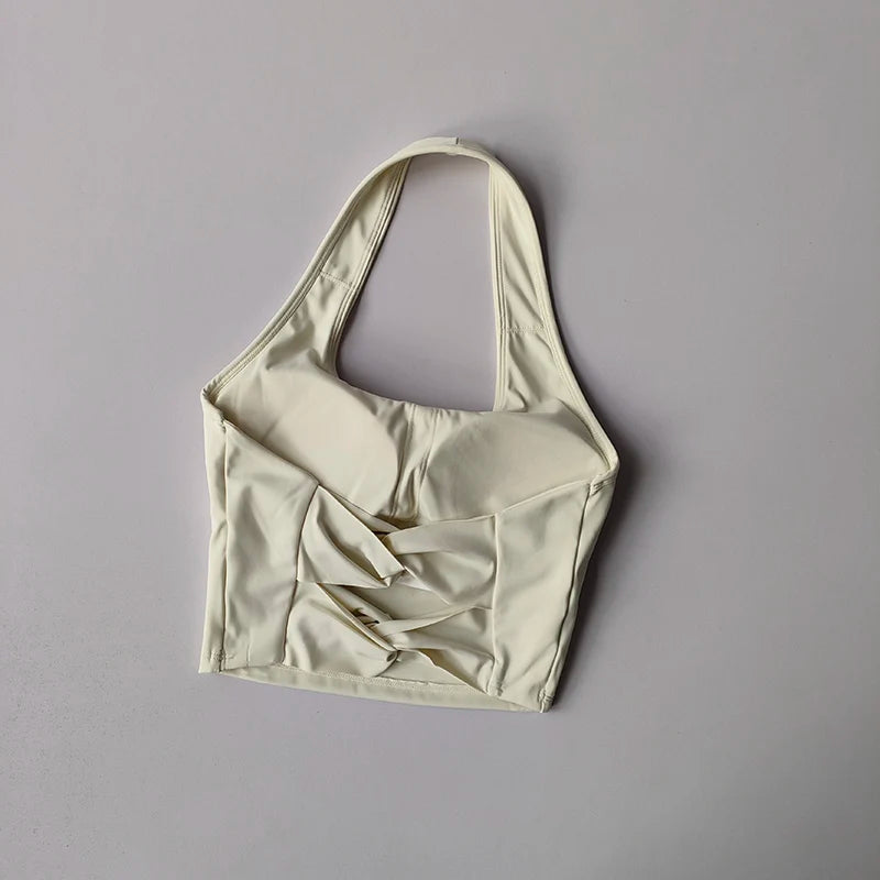 Women’s Halter Neck Cross Sports Bra