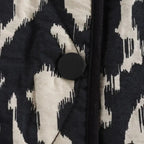Women's Casual Zebra Print Jacket Loose Oversize Coat