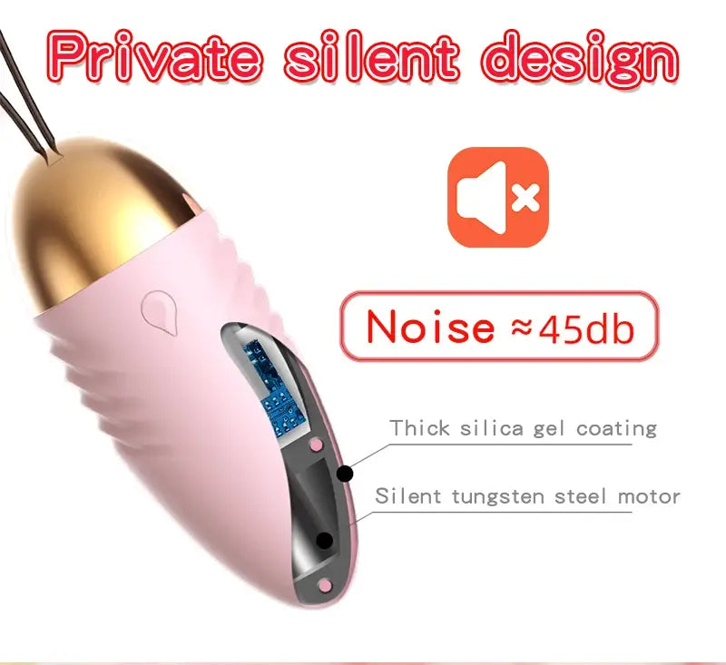 Silicone Vibrating Egg Wireless Remote Control Bullet Vibrators Vaginal Masturbation G Spot Stimulating Massager Women
