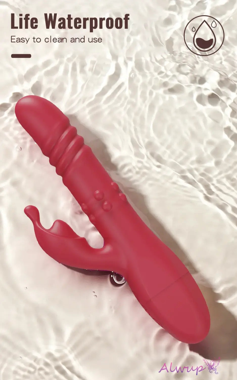Rabbit Vibrator For Women Powerful G Spot Telescopic Rotating Clitoris Vagina Stimulator Female Masturbator For Adult