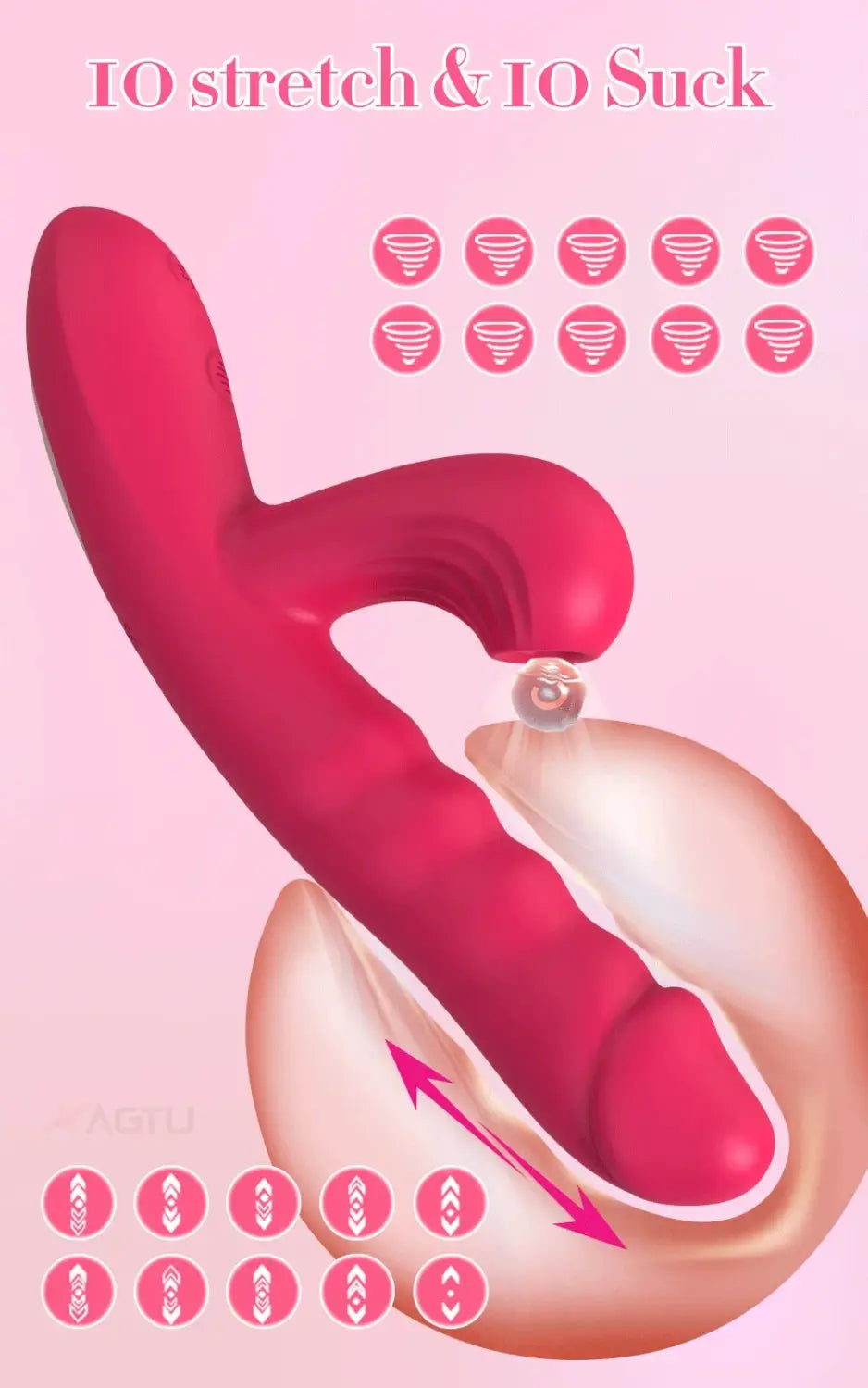 Powerful Thrusting Sucking Dildo Vibrator for Women Sucker Clitoris Vacuum Stimulator Sex Toys Dildos Vibrators Sextoy
