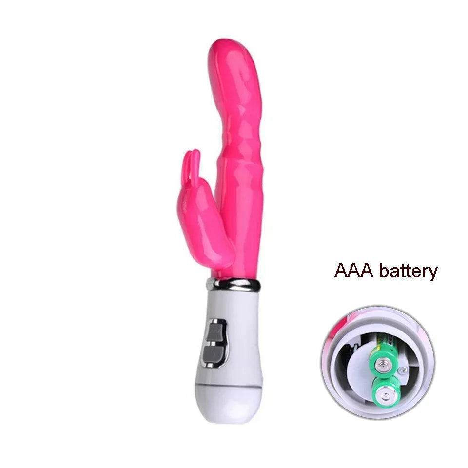 12-Speed Rabbit Vibrator G-Spot and Clitoral Stimulator for Women