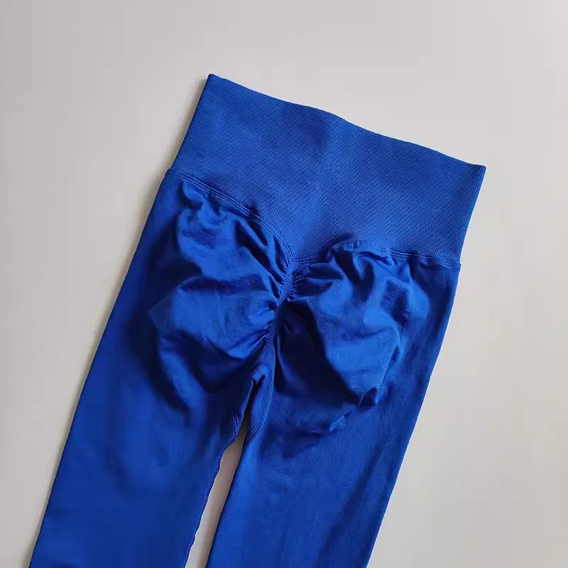 High Waist Seamless Yoga Leggings Various Colors