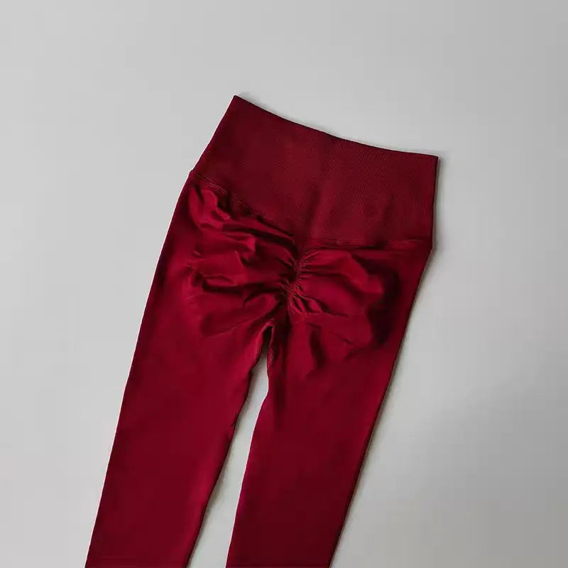 High Waist Seamless Yoga Leggings Various Colors