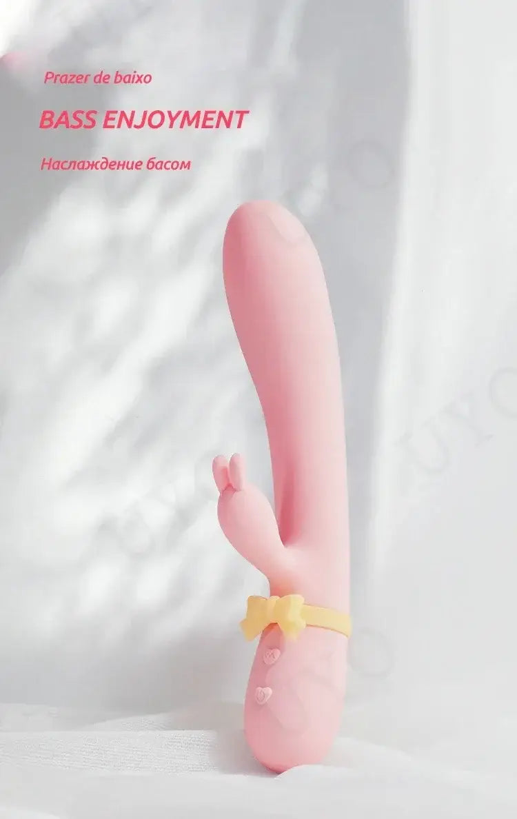 vibrator for woman sex toy Silicone Rabbit Vibrator USB Rechargeable Waterproof G-Spot Stimulating Clitoral Stimulator