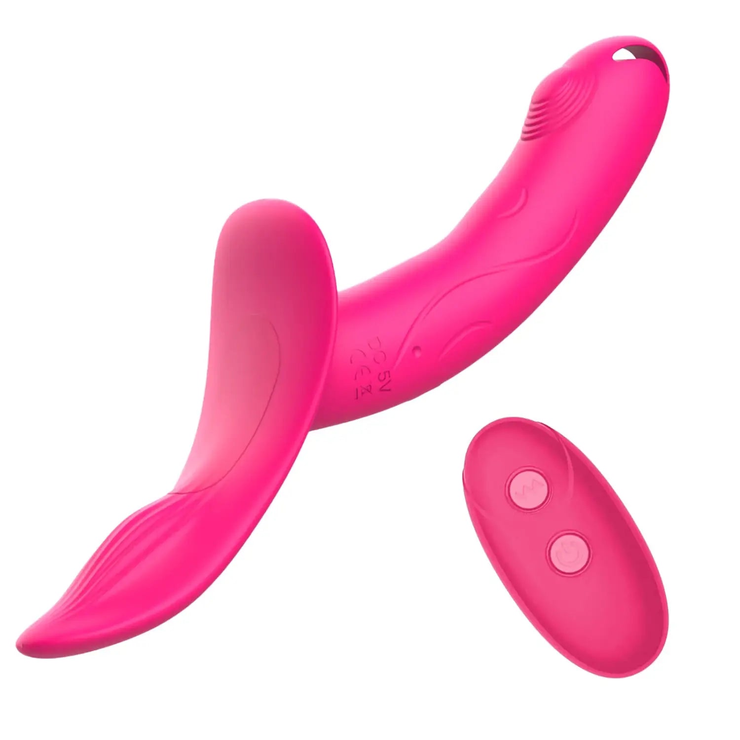 7 Speeds Wearable Double Vibrators For Women Lesbian Couples USB Rechargeable Strapless Strap on Dildo Female Adults