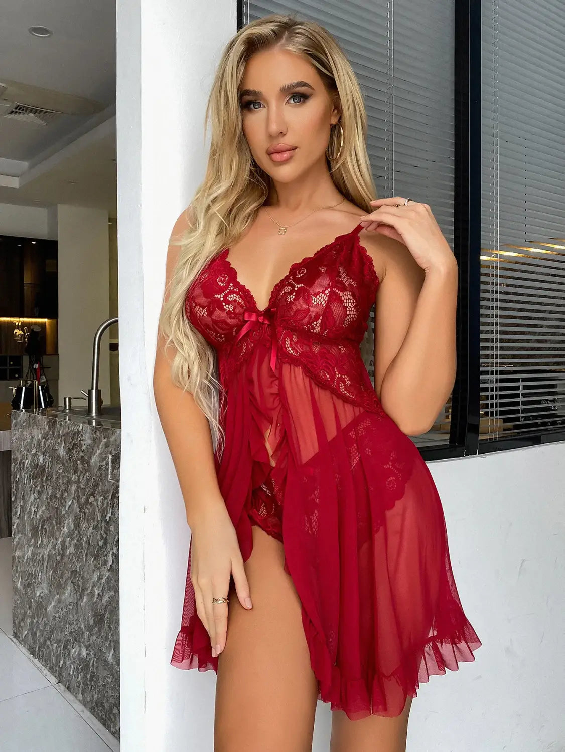 Women Sexy Dress Erotic Underwear Set - Image 1
