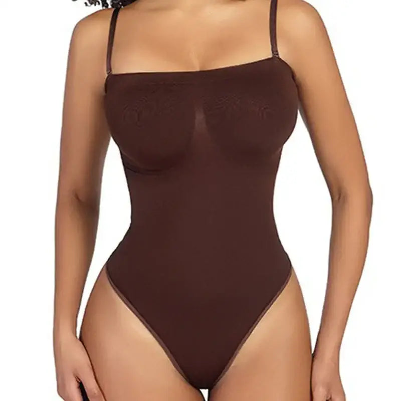 Strapless Thong Bodysuit for Women Seamless Design