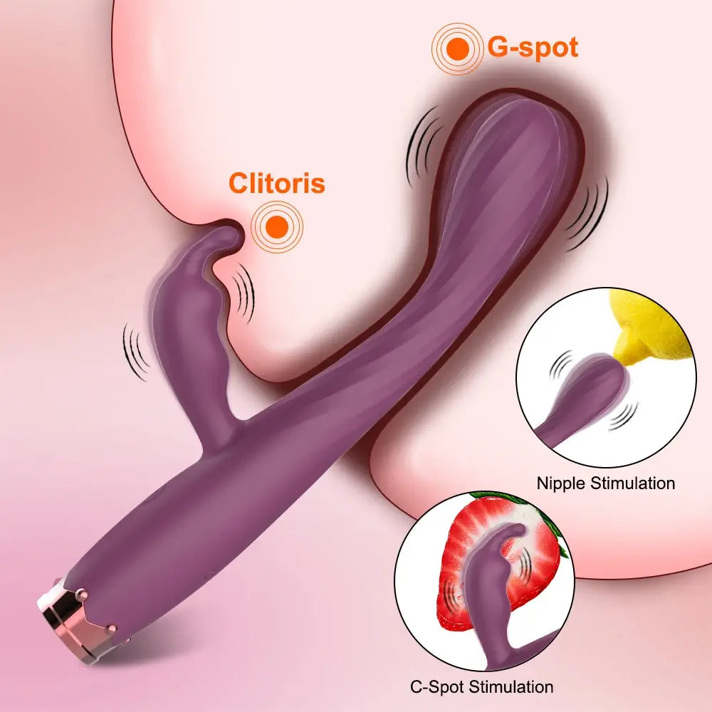 Beginner G-Spot Vibrator for Women Vagina Rabbit Vibrator Clitoris Stimulator Female Masturbator Adult Goods Sex Toy