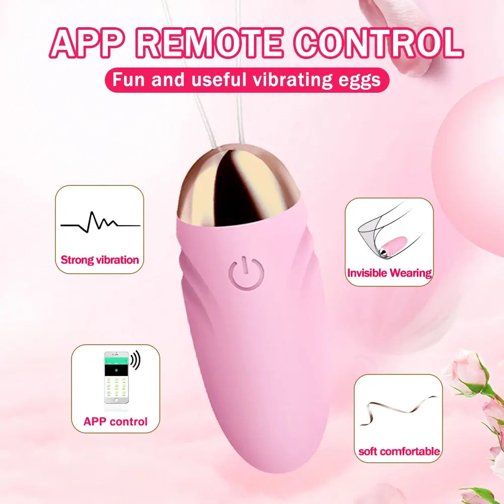 Wireless Bluetooth APP Dildo Vibrator for Women Clitoris Stimulator G Spot Massager Wear Vibrating Egg Sex Toys