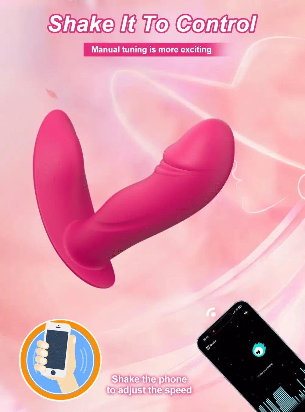 APP Control Wearable Dildo Vibrator for Women Clitoris Stimulator G-Spot Massager Female Anal Butt Plug Vibrating Adult