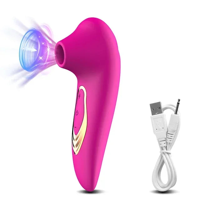Vibromasseur suceur clitoridien pour femme Stimulateur de tétons et de point G