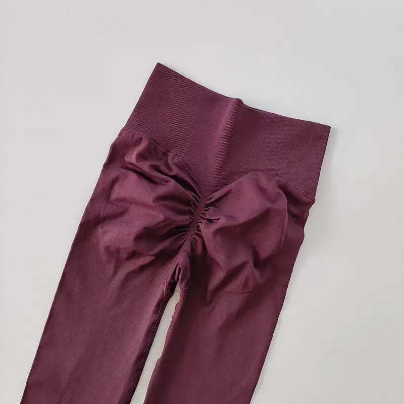 High Waist Seamless Yoga Leggings Various Colors