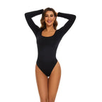 Big U Neck Shapewear Bodysuit Slimming Fit