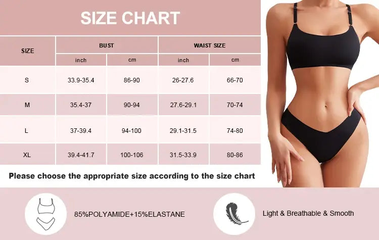 High Quality Latest Design US Size Stylish Solid Ice Silk Seamless Wireless Bras And Women Underwear Set