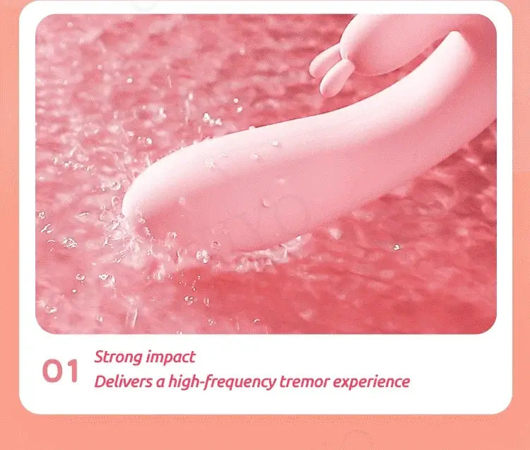 vibrator for woman sex toy Silicone Rabbit Vibrator USB Rechargeable Waterproof G-Spot Stimulating Clitoral Stimulator