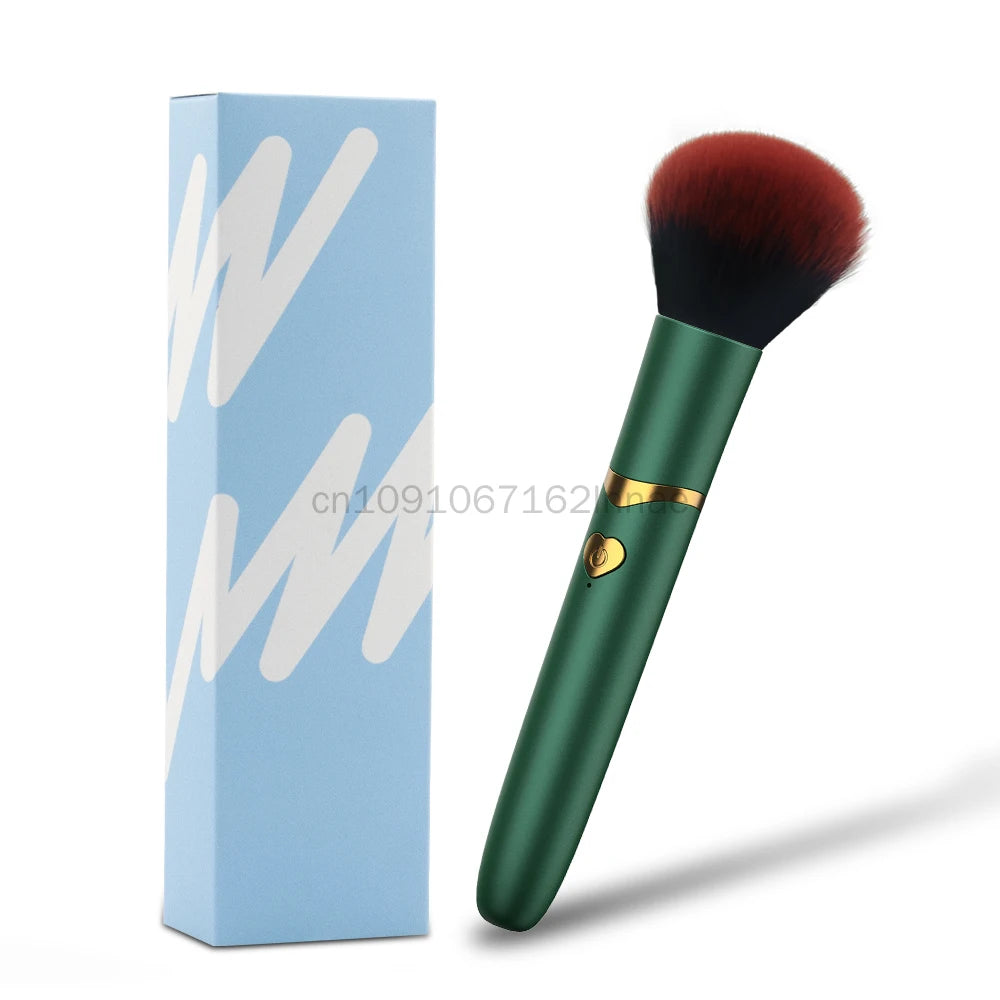 Makeup Brush G-Spot Vibrator and Clitoral Stimulator
