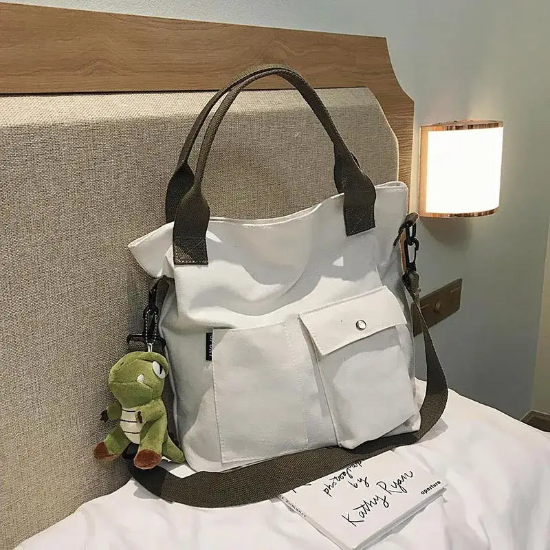 Stylish Casual Canvas Tote Bag for Women