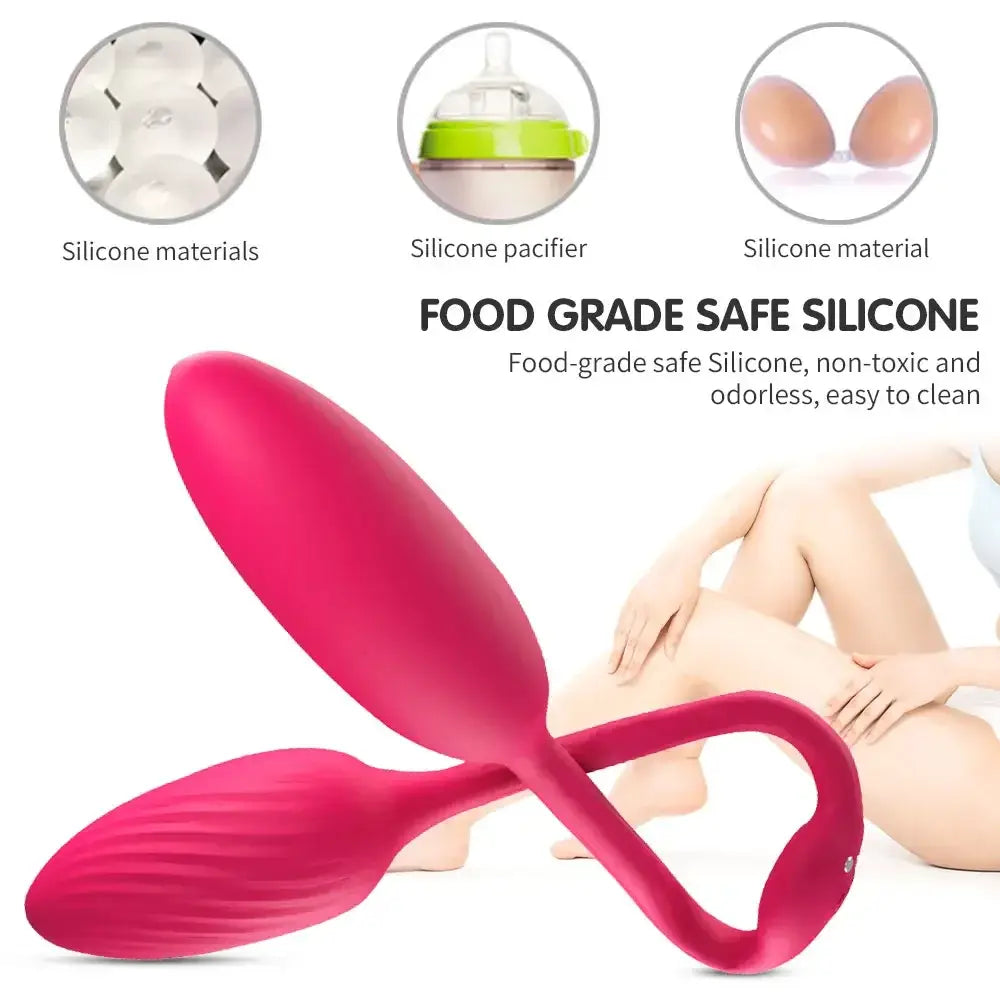Double Dildo Anal Vibrators for Women Wearable Panties G Spot Clitoris Stimulator Butt Plug Vibrating Eggs Sex Toys