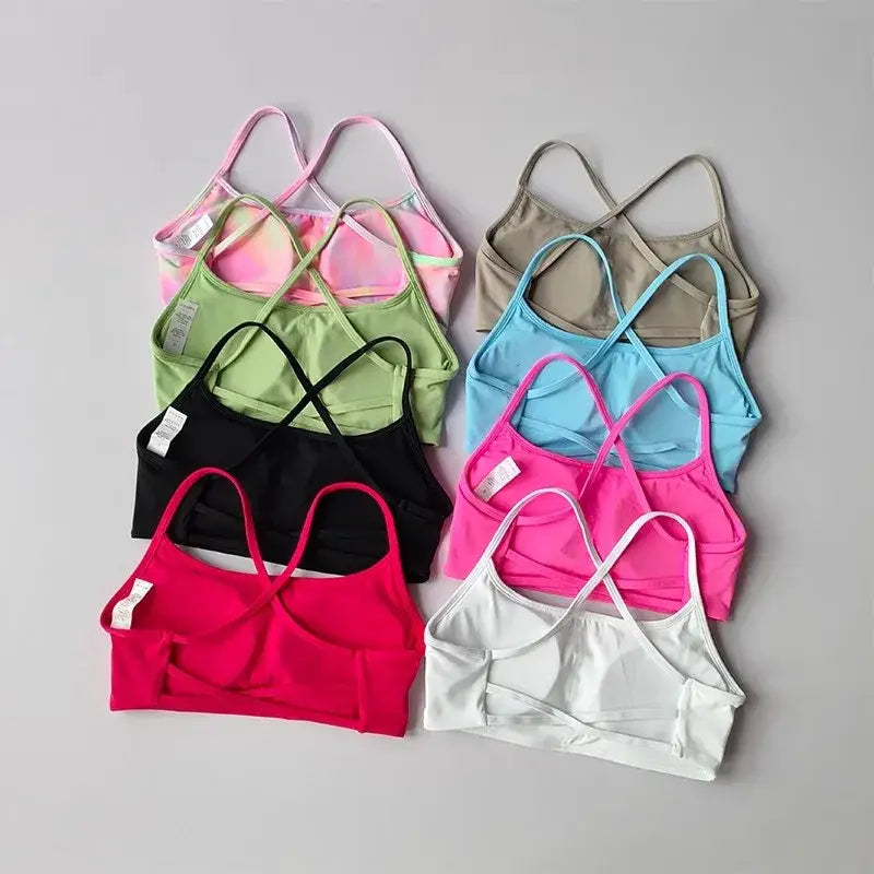 Activewear Cross Back Sports Bra Collection - The Lady's Haven Boutique