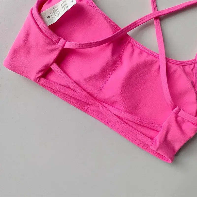 Activewear Cross Back Sports Bra Collection - The Lady's Haven Boutique