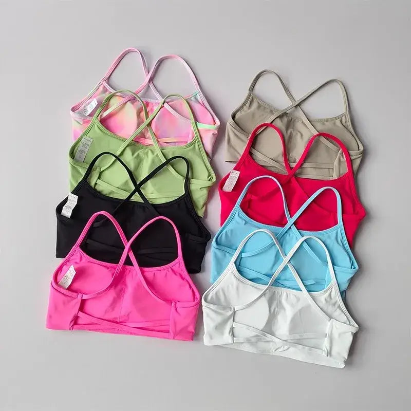 Activewear Cross Back Sports Bra Collection - The Lady's Haven Boutique