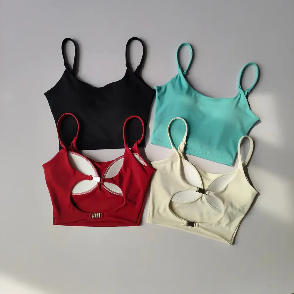 Activewear Sports Bra for Ladies Fpur Colors - The Lady's Haven Boutique