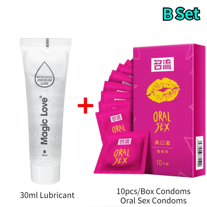 Adults Sex Water-soluble Based Lubricant - B Set