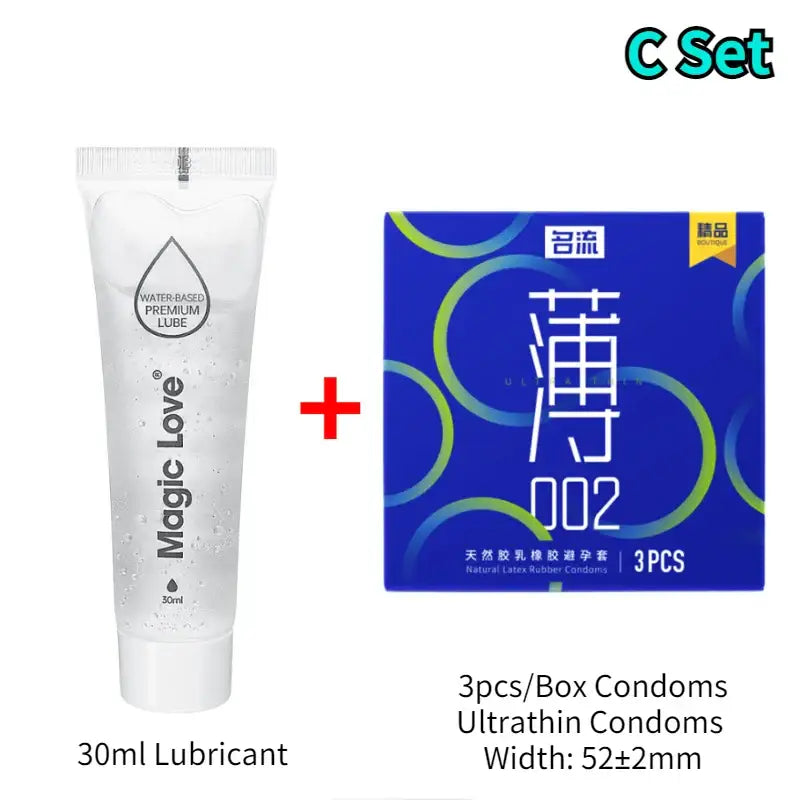 Adults Sex Water-soluble Based Lubricant - C Set