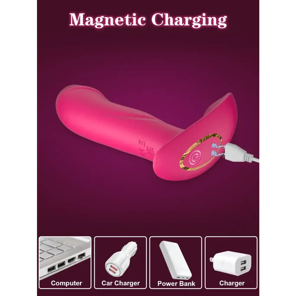 APP Control Wearable Dildo Vibrator for Women Clitoris Stimulator G - Spot Massager Female Anal Butt Plug Vibrating Adult Sex Toys - The Lady's Haven