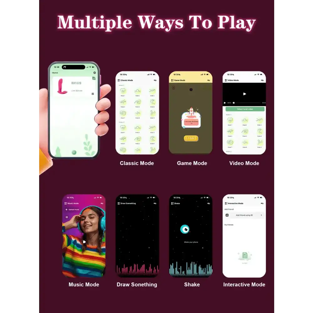 APP Control Wearable Dildo Vibrator for Women Clitoris Stimulator G - Spot Massager Female Anal Butt Plug Vibrating Adult Sex Toys - The Lady's Haven