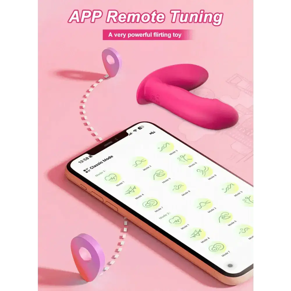 APP Control Wearable Dildo Vibrator for Women Clitoris Stimulator G - Spot Massager Female Anal Butt Plug Vibrating Adult Sex Toys - The Lady's Haven