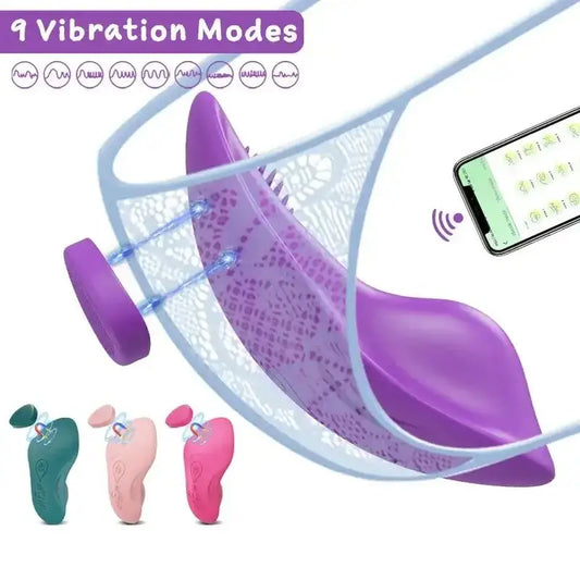 APP Wearable Vibrator for Women Bluetooth Control Egg Clit Stimulator Magnetic Wear Vibrating Female Masturbator Sex