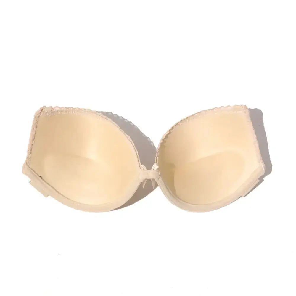 BEAUWEAR Backless Bra For Women Strapless Padded Underwear Invisible Lace Underwire Lingerie