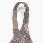 Beauwear Plus Size Sexy Bra Women’s Plus Solid Contrast Embroidery Lace Underwire Full Coverage Bra