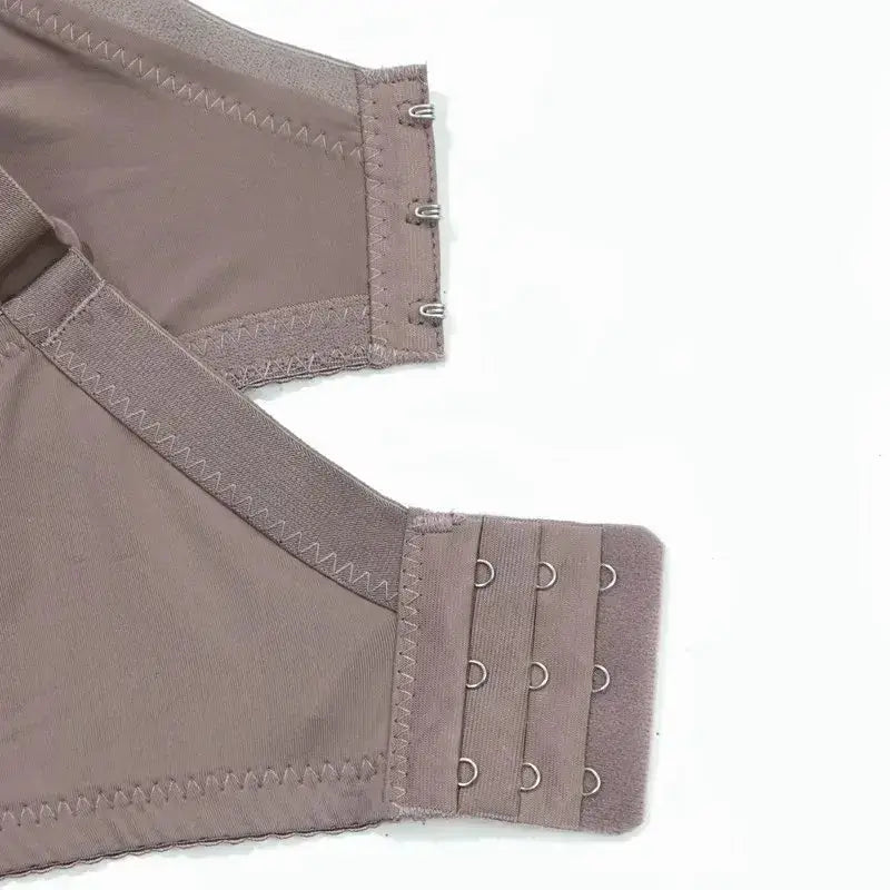 Beauwear Plus Size Sexy Bra Women’s Plus Solid Contrast Embroidery Lace Underwire Full Coverage Bra