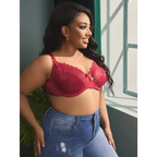 Beauwear Sexy Unlined Bras for Women Thin Lace Underwear Soft Bh Big Cup Plus Size Women’s Bra Full Cup Women Brassiere