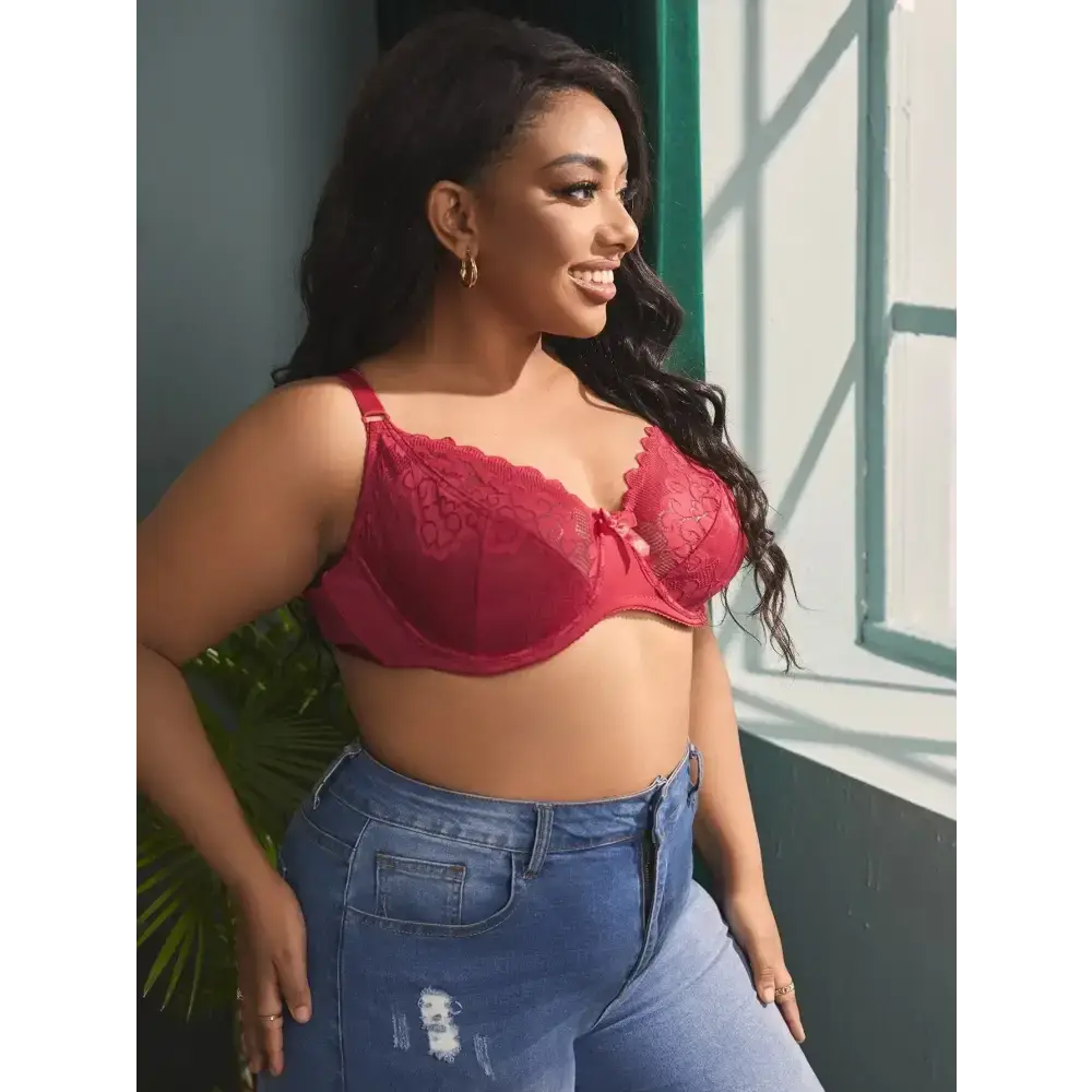 Beauwear Sexy Unlined Bras for Women Thin Lace Underwear Soft Bh Big Cup Plus Size Women’s Bra Full Cup Women Brassiere