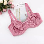 Beauwear Sexy Unlined Bras for Women Thin Lace Underwear Soft Bh Big Cup Plus Size Women’s Bra Full Cup Women Brassiere