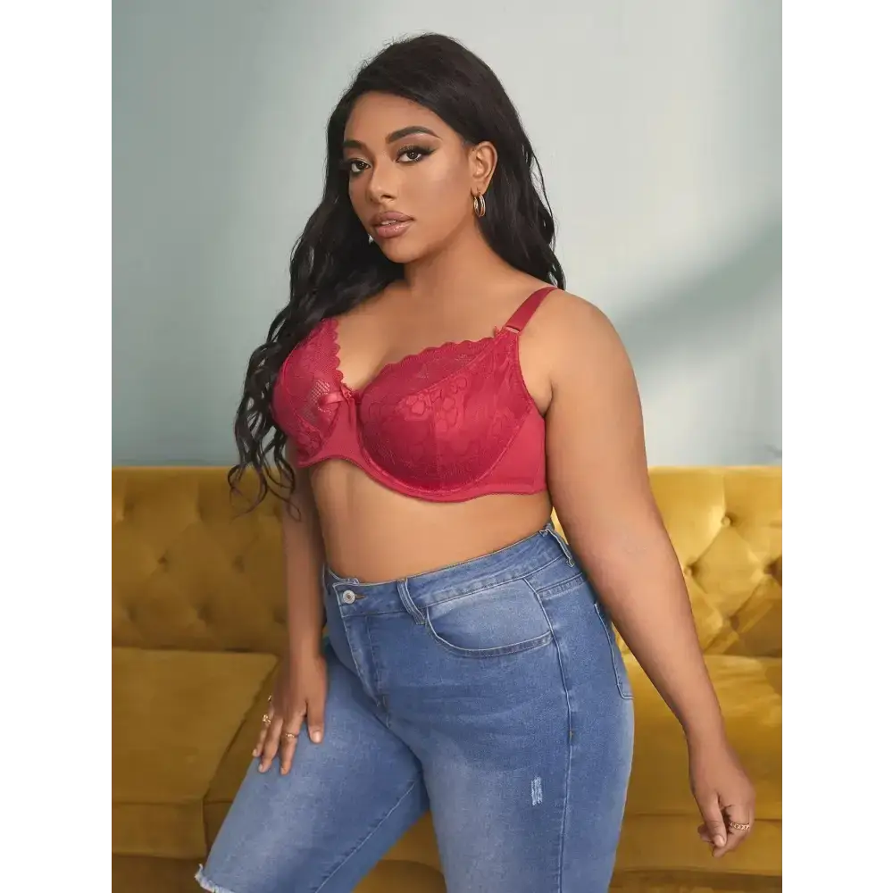 Beauwear Sexy Unlined Bras for Women Thin Lace Underwear Soft Bh Big Cup Plus Size Women’s Bra Full Cup Women Brassiere