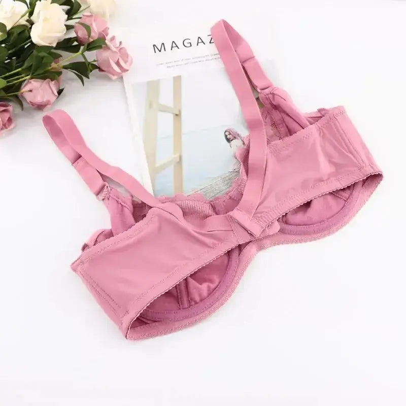 Beauwear Sexy Unlined Bras for Women Thin Lace Underwear Soft Bh Big Cup Plus Size Women’s Bra Full Cup Women Brassiere