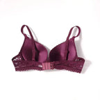 Beauwear Small Size Bras for Women Lace Molded Cup Bra with Wire No Pad 75B 80B 85B