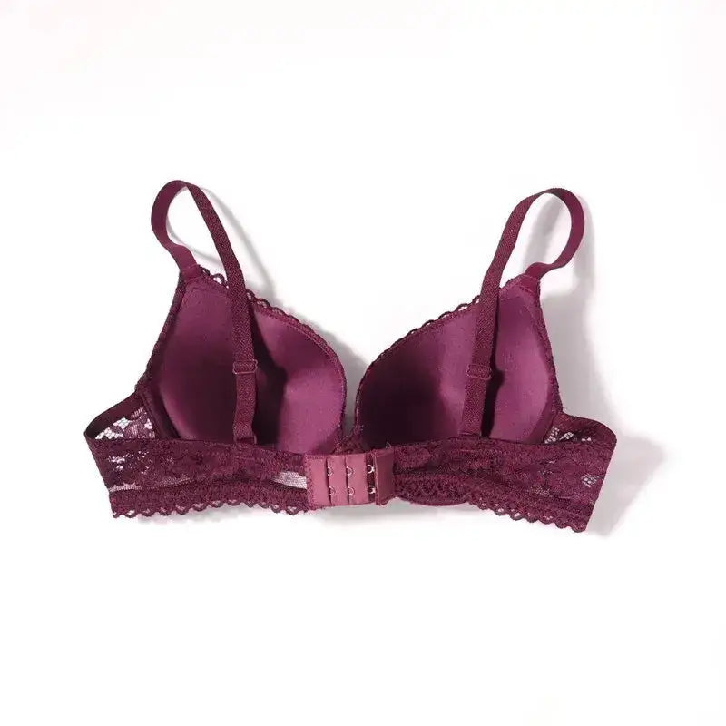 Small Size Bras for Women Lace Molded Cup Bra with Wire No Pad 75B 80B 85B - The Lady's Haven Boutique