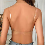 Beauwear Strapless Bras for Women Simple Solid T-Shirt Bra Comfy & Breathable Push Up Bra with Foam Padded