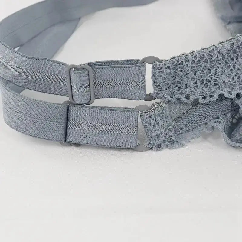 Women Floral Lace Underwire Bra Sexy Lingerie Plus Size Bralette Large Cup 36-46 E - The Lady's Haven Boutique