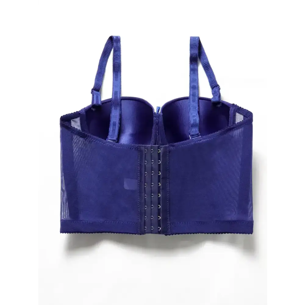 Women Small Size Corset Top Push Up Bra Padded Half Cup Bustier 75B to 90B - The Lady's Haven Boutique